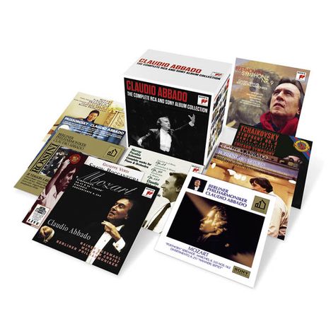 Claudio Abbado - The Complete RCA and Sony Album Collection, 38 CDs
