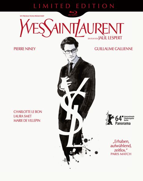 Yves Saint Laurent (2013) (Blu-ray), Blu-ray Disc