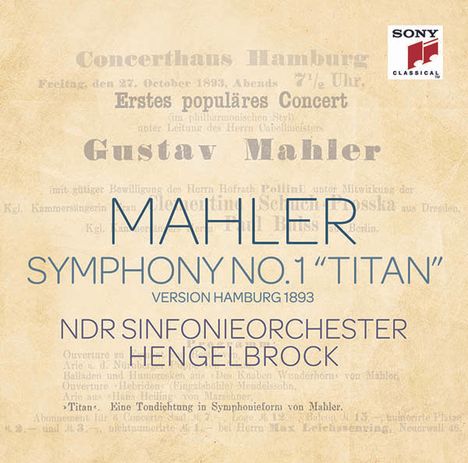 Gustav Mahler (1860-1911): Symphonie Nr.1, CD