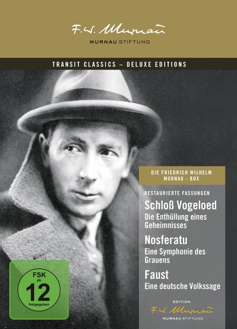 Die F.W. Murnau-Box, 3 DVDs