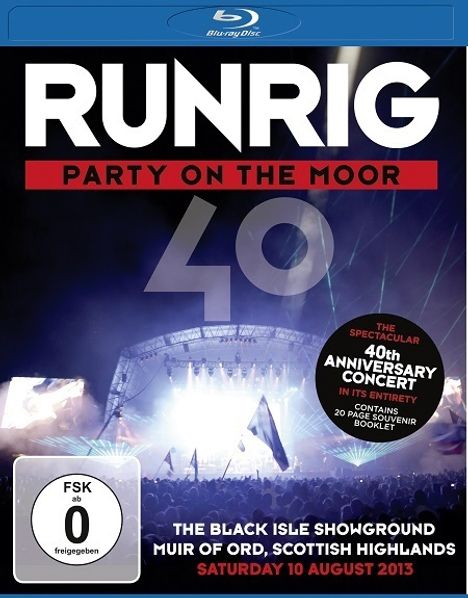 Runrig: Party On The Moor (40th-Anniversary-Concert), Blu-ray Disc
