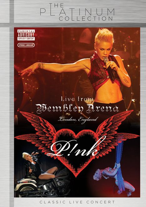 P!nk: Live At Wembley Arena (The Platinum Collection) (Explicit), DVD