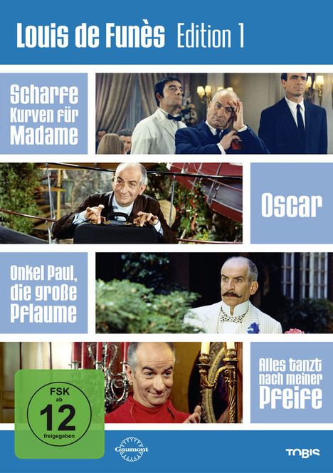 Louis de Funes Edition 1, 4 DVDs