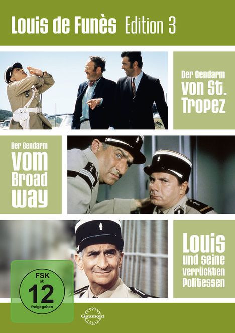 Louis de Funes Edition 3, 3 DVDs