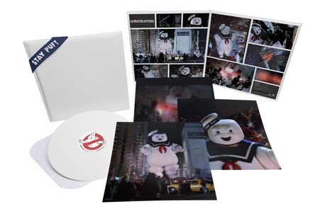 Ray Parker Jr. &amp; Run-D.M.C.: Ghostbusters (Limited Edition) (White Vinyl + Gatefold Cover w/ Marshmallow Flavour!), Single 12"