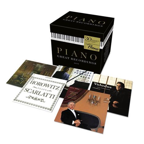 30 Great Piano Recordings, 30 CDs