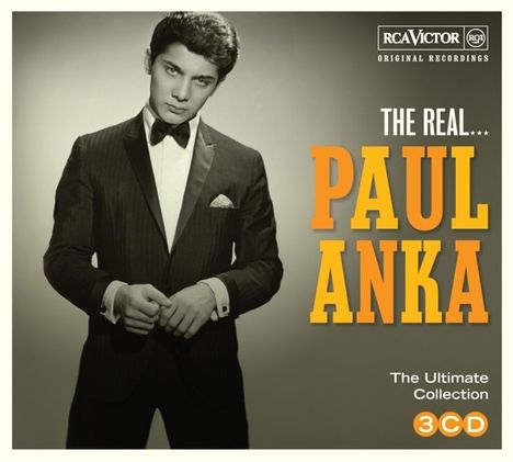 Paul Anka: The Real... Paul Anka, 3 CDs