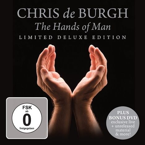 Chris De Burgh: The Hands Of Man (Limited Deluxe Edition) (CD + Live-DVD), 1 CD und 1 DVD