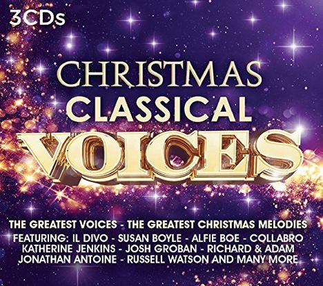Christmas Classical Voices, 3 CDs