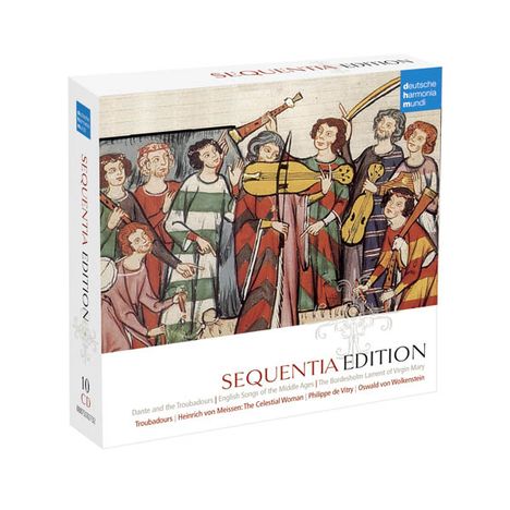 Sequentia Edition (dhm), 10 CDs