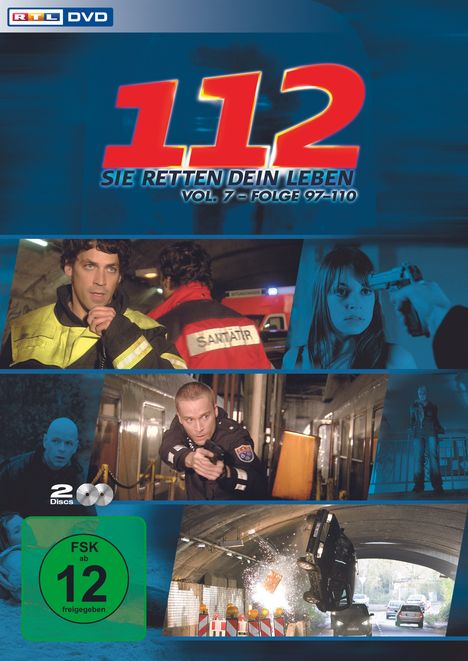 112 - Sie retten Dein Leben Vol. 7 (finale Box), 2 DVDs