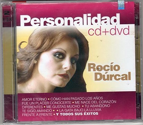 Rocío Dúrcal: Personalidad, 1 CD und 1 DVD