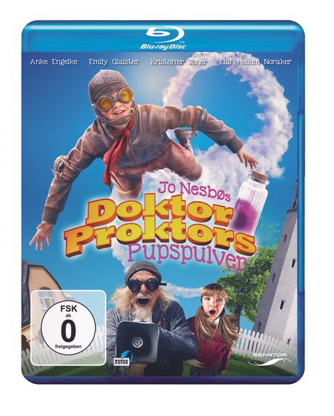 Doktor Proktors Pupspulver (Blu-ray), Blu-ray Disc