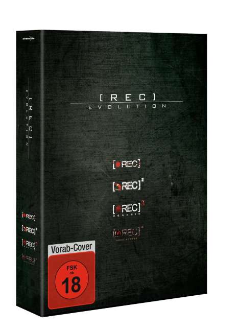 [Rec] 1-4, 4 DVDs