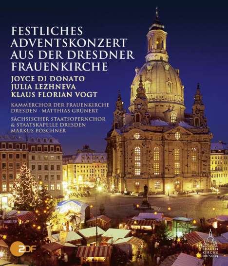 Festliches Adventskonzert aus der Dresdner Frauenkirche 2013 (Blu-ray), Blu-ray Disc