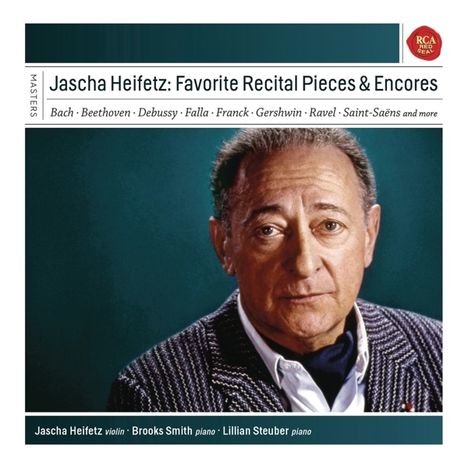 Jascha Heifetz - Favorite Recital Pieces and Encores, 5 CDs
