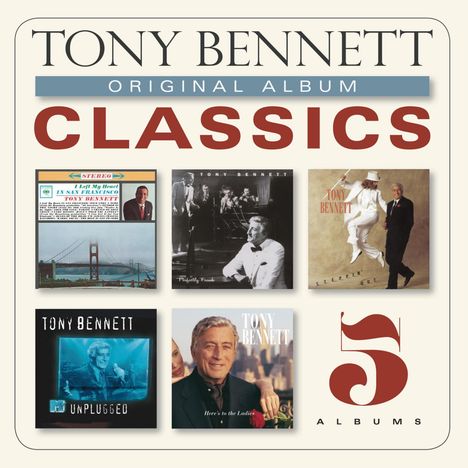 Tony Bennett (1926-2023): Original Album Classics, 5 CDs