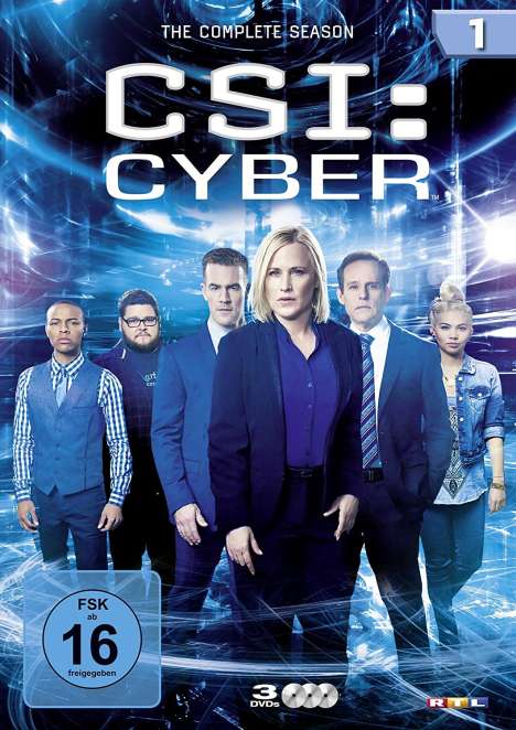 CSI Cyber Season 1, 3 DVDs