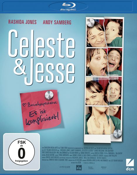 Celeste &amp; Jesse (Blu-ray), Blu-ray Disc