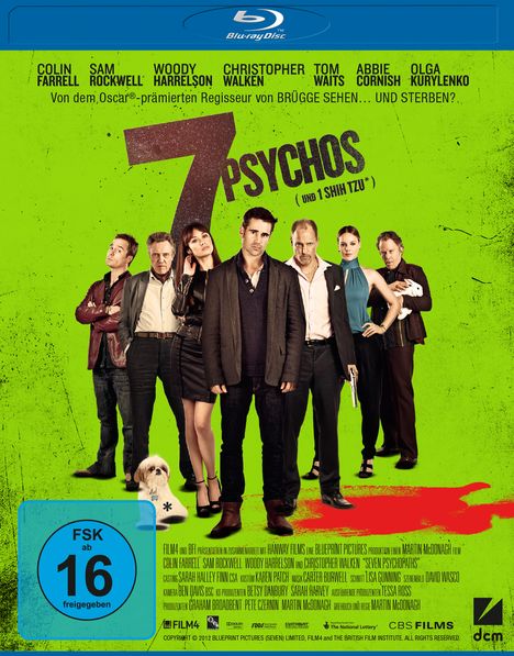 7 Psychos (Blu-ray), Blu-ray Disc