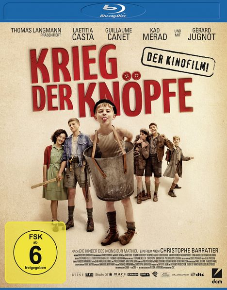 Krieg der Knöpfe (Blu-ray), Blu-ray Disc