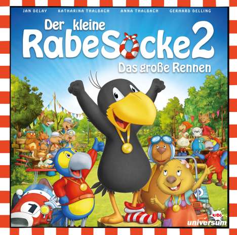 Nele Moost: Der kleine Rabe Socke 2: Das große Rennen, CD