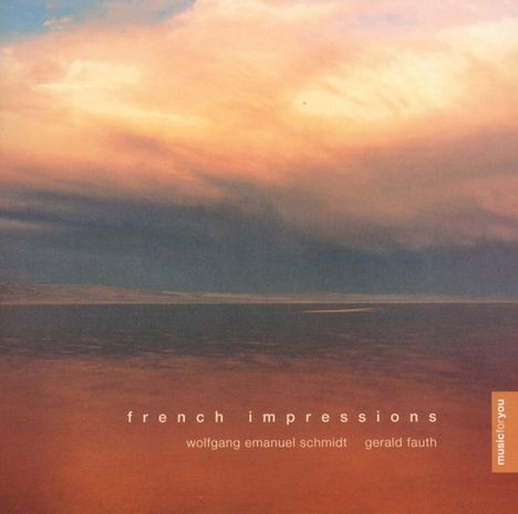Wolfgang Emanuel Schmidt - French Impressions, CD