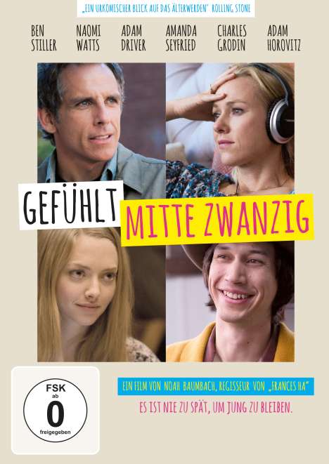 Gefühlt Mitte Zwanzig, DVD