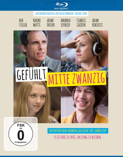 Gefühlt Mitte Zwanzig (Blu-ray), Blu-ray Disc