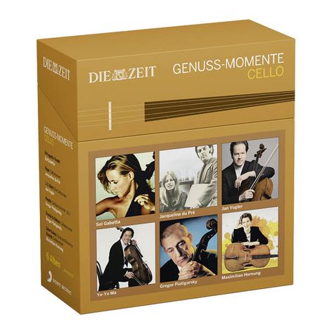 Die Zeit Genuss-Momente "Cello", 7 CDs