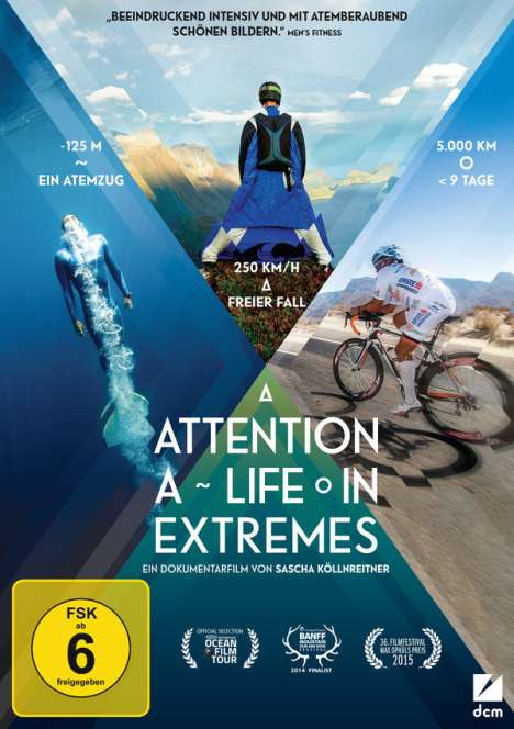 Attention: A Life in Extremes, DVD