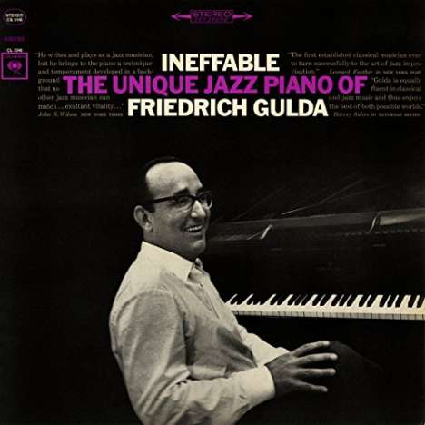 Friedrich Gulda (1930-2000): Ineffable: The Unique Jazz Piano Of Friedrich Gulda, CD