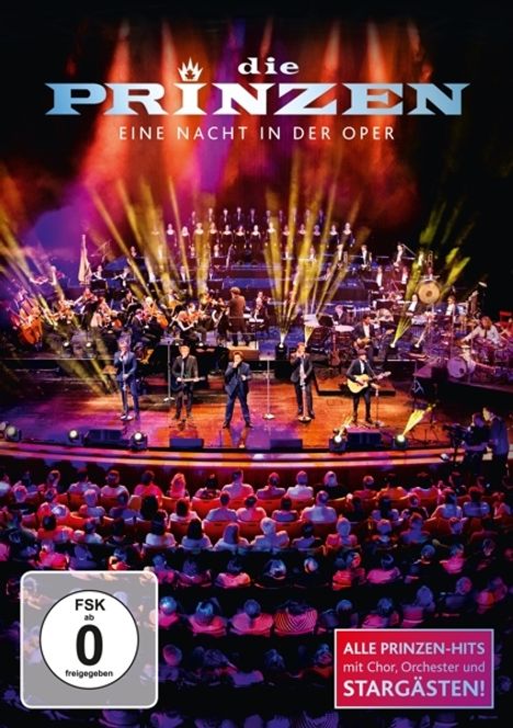 Die Prinzen: Eine Nacht in der Oper, DVD