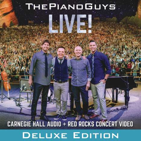 The Piano Guys: Live! (Deluxe Edition), 1 CD und 1 DVD