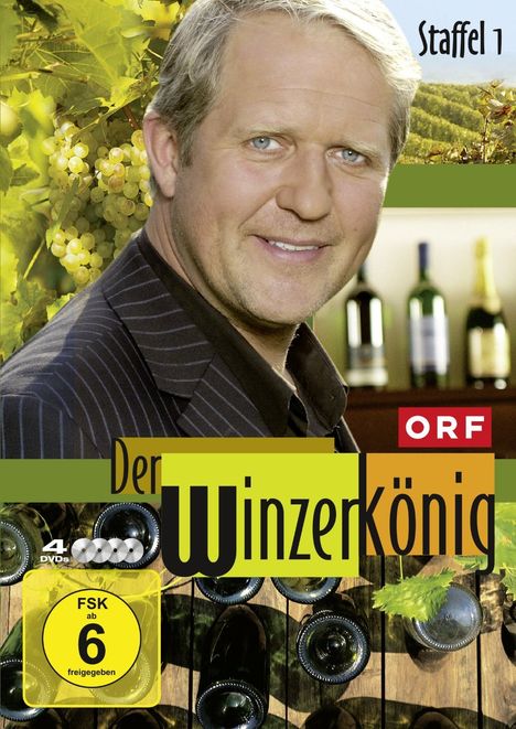 Der Winzerkönig Staffel 1, 4 DVDs