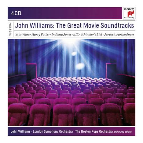 John Williams (geb. 1932): The Great Movie Soundtracks, 4 CDs