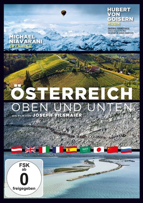 Österreich - Oben und Unten (Blu-ray), Blu-ray Disc