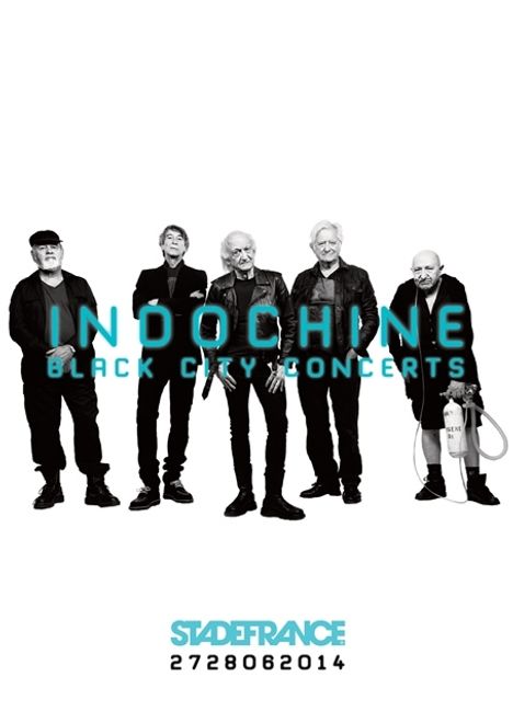 Indochine: Black City Concerts, 2 DVDs