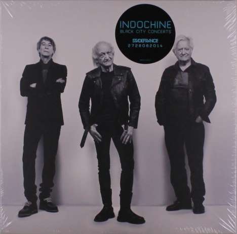 Indochine: Black City Concerts, 4 LPs