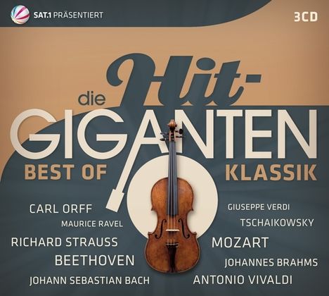 Die Hit-Giganten - Best of Klassik, 3 CDs