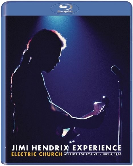 Jimi Hendrix (1942-1970): Electric Church - Atlanta Pop Festival, 4.7.1970, Blu-ray Disc