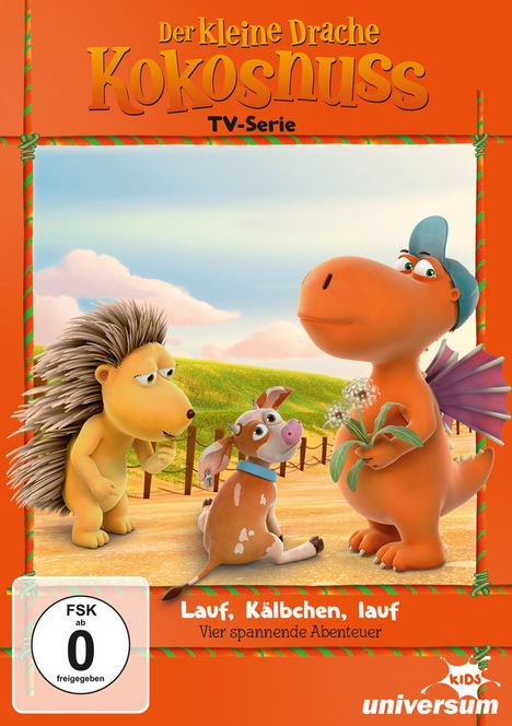 Der kleine Drache Kokosnuss DVD 3: Lauf, Kälbchen, lauf, DVD