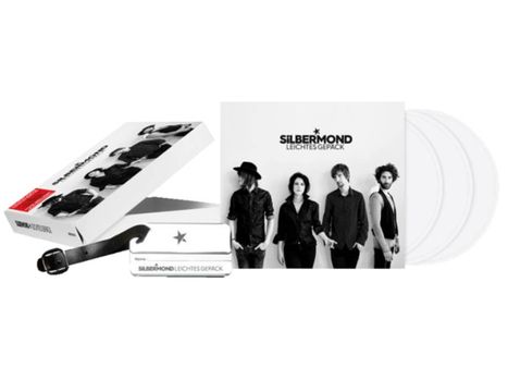 Silbermond: Leichtes Gepack (Limited-Premium-Edition), 1 CD, 1 DVD, 1 Blu-ray Disc und 1 Merchandise