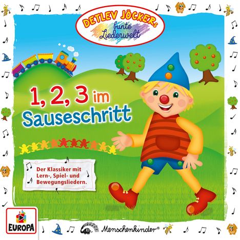 1,2,3 im Sauseschritt, CD