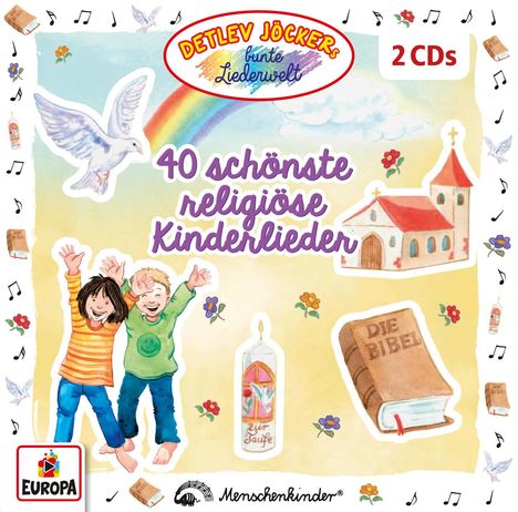 Detlev Jöcker: 40 schönste religiöse Kinderlieder, 2 CDs