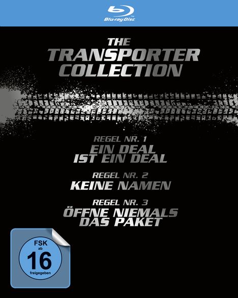 The Transporter Collection (Blu-ray), 4 Blu-ray Discs