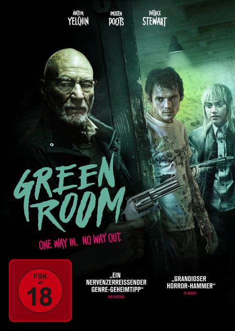 Green Room, DVD