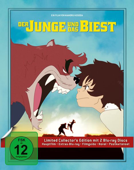 Der Junge und das Biest (Limited Edition) (Blu-ray), 2 Blu-ray Discs