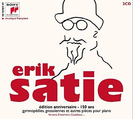 Erik Satie (1866-1925): Klavierwerke &amp; Werke für Klavier 4-händig, 2 CDs