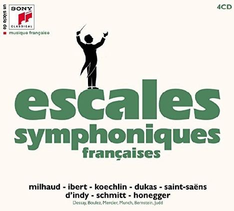 Escales Symphoniques Francaises, 4 CDs